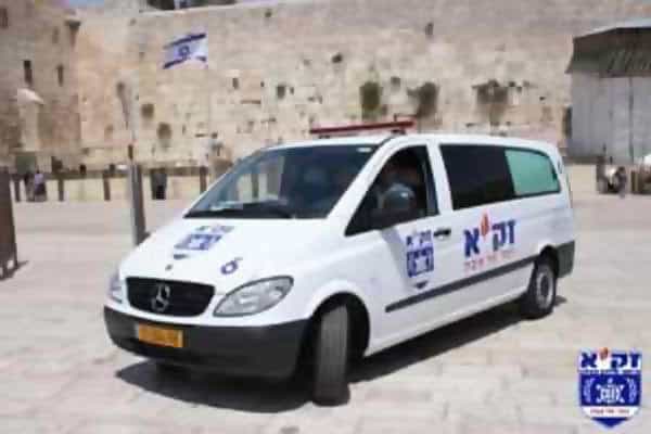 השלט - שילוט אמבולנס של זקא