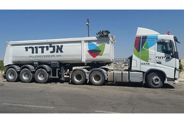 השלט - שילוט משאיות של אלידור