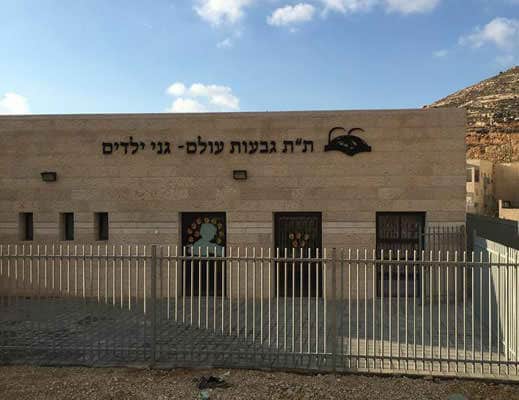 השלט - תת גבעות עולם גני ילדים
